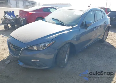 2015 Mazda Mazda3 I Touring z USA, uszkodzony, nr VIN 3MZBM1L71FM184587